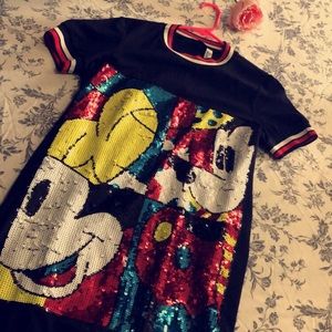 Vantage Love Moschino Mickey Mouse dress.